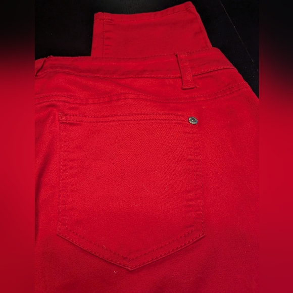 Vintage 2000's, Celebrity Pink, skinny, red jeans. - Picture 7 of 8